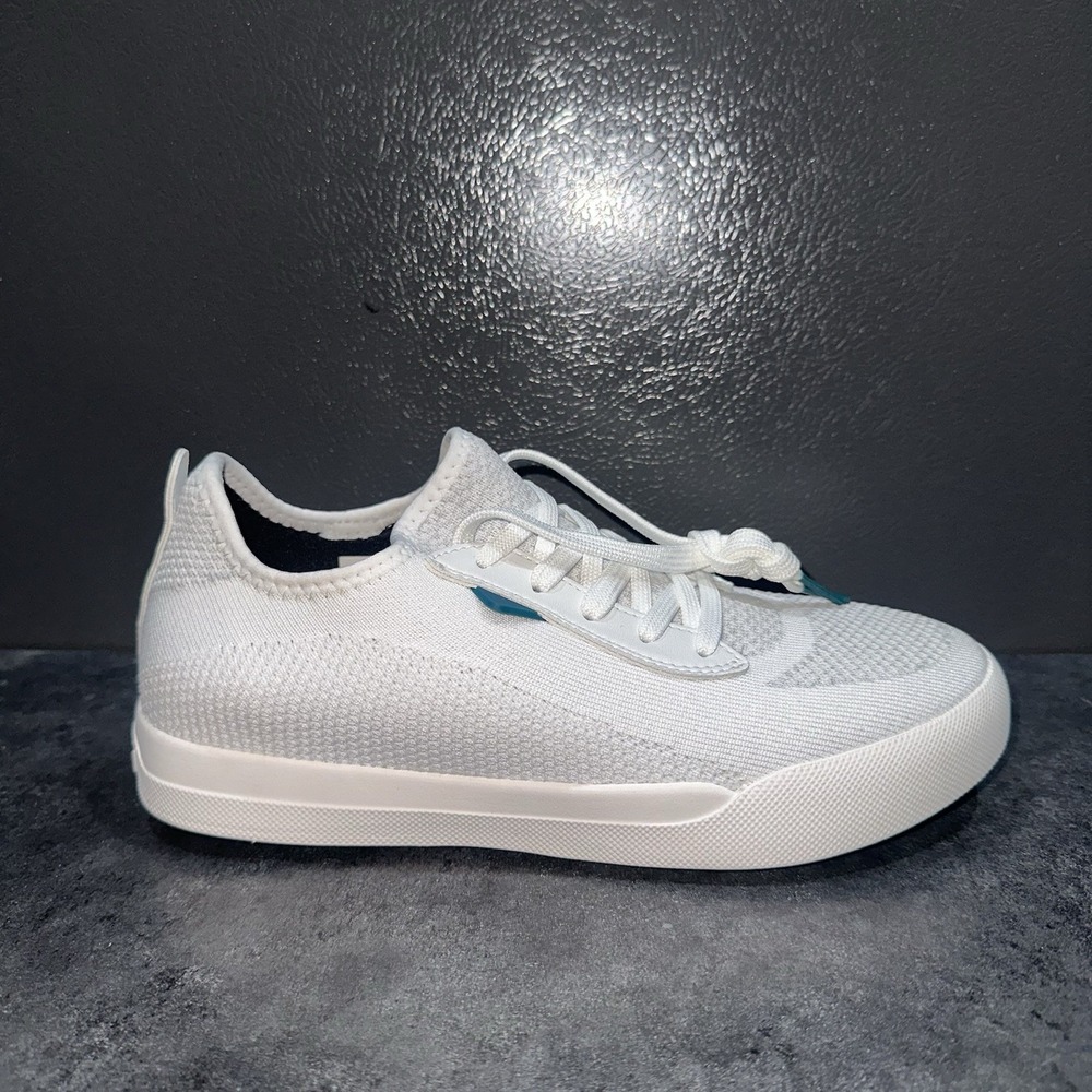 Vessi Weekend Sneaker Womens Size 8 Waterproof Shoes Marble White Spring EUC - Picture 2 of 12